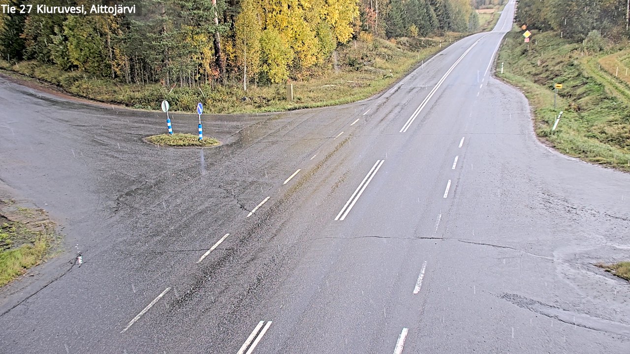 Kelikamerat Kuva Tie 27 Kiuruvesi, Aittojärvi, Kiuruvesi, Pohjois-Savo