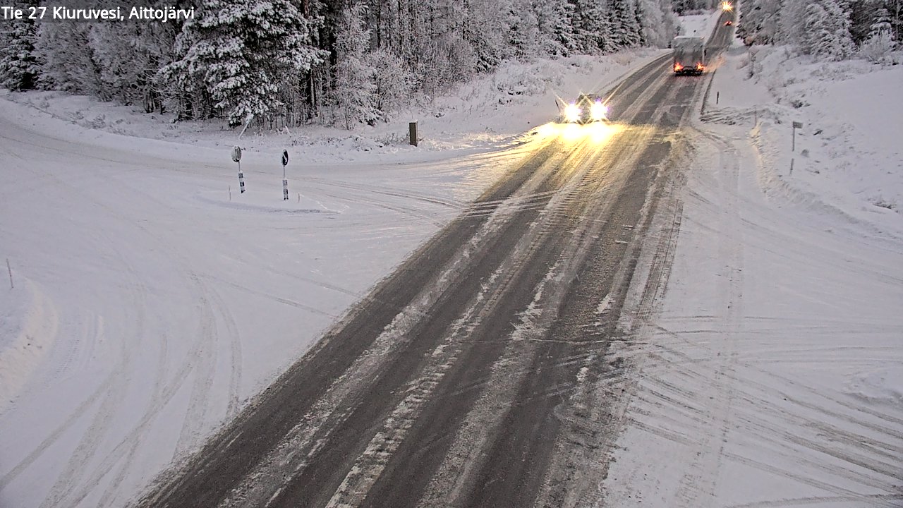 Kelikamerat Kuva Tie 27 Kiuruvesi, Aittojärvi, Kiuruvesi, Pohjois-Savo