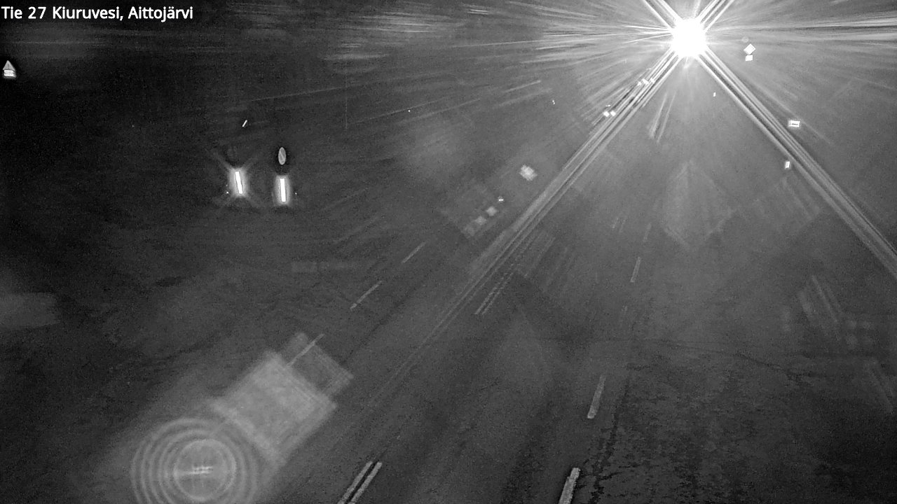 Kelikamerat Kuva Tie 27 Kiuruvesi, Aittojärvi, Kiuruvesi, Pohjois-Savo