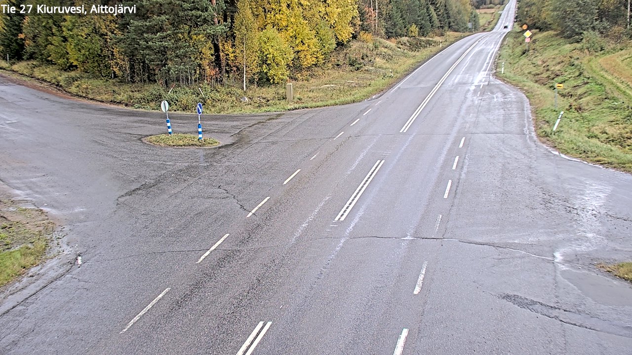 Kelikamerat Kuva Tie 27 Kiuruvesi, Aittojärvi, Kiuruvesi, Pohjois-Savo