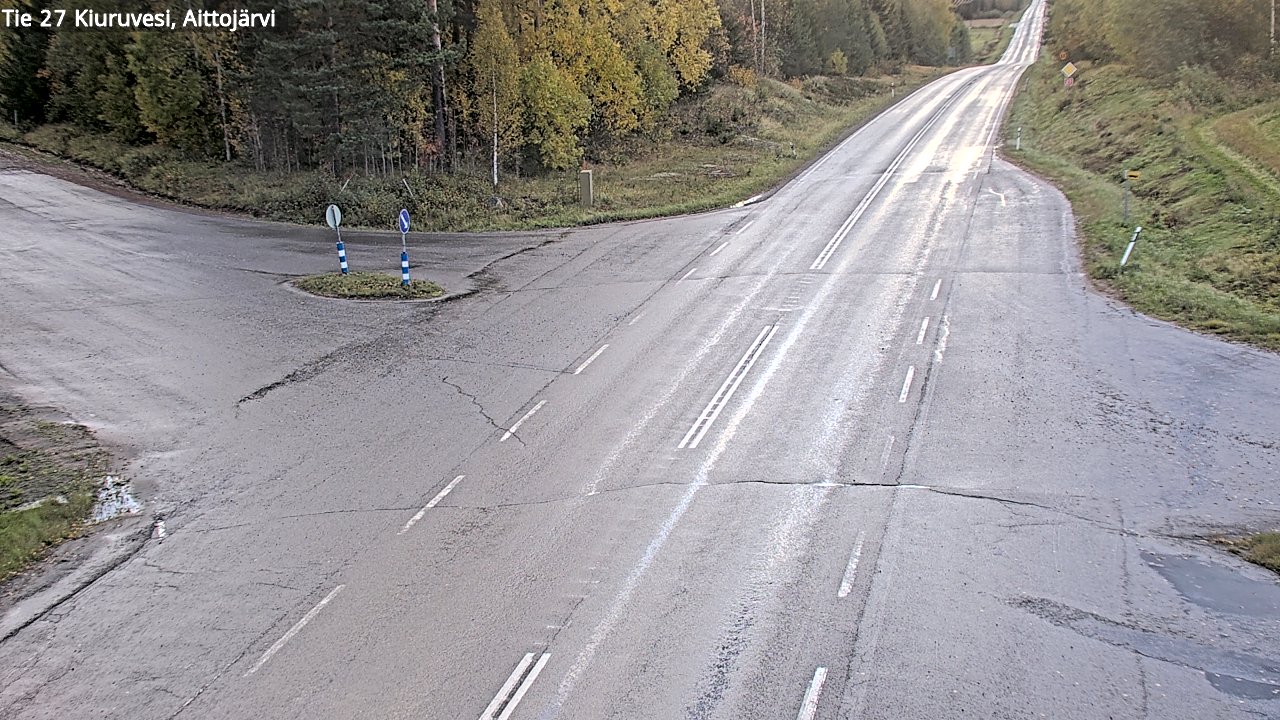 Kelikamerat Kuva Tie 27 Kiuruvesi, Aittojärvi, Kiuruvesi, Pohjois-Savo