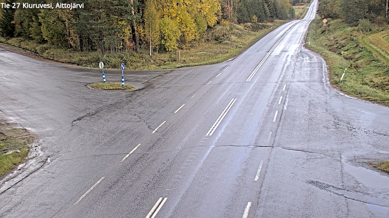 Kelikamerat Kuva Tie 27 Kiuruvesi, Aittojärvi, Kiuruvesi, Pohjois-Savo