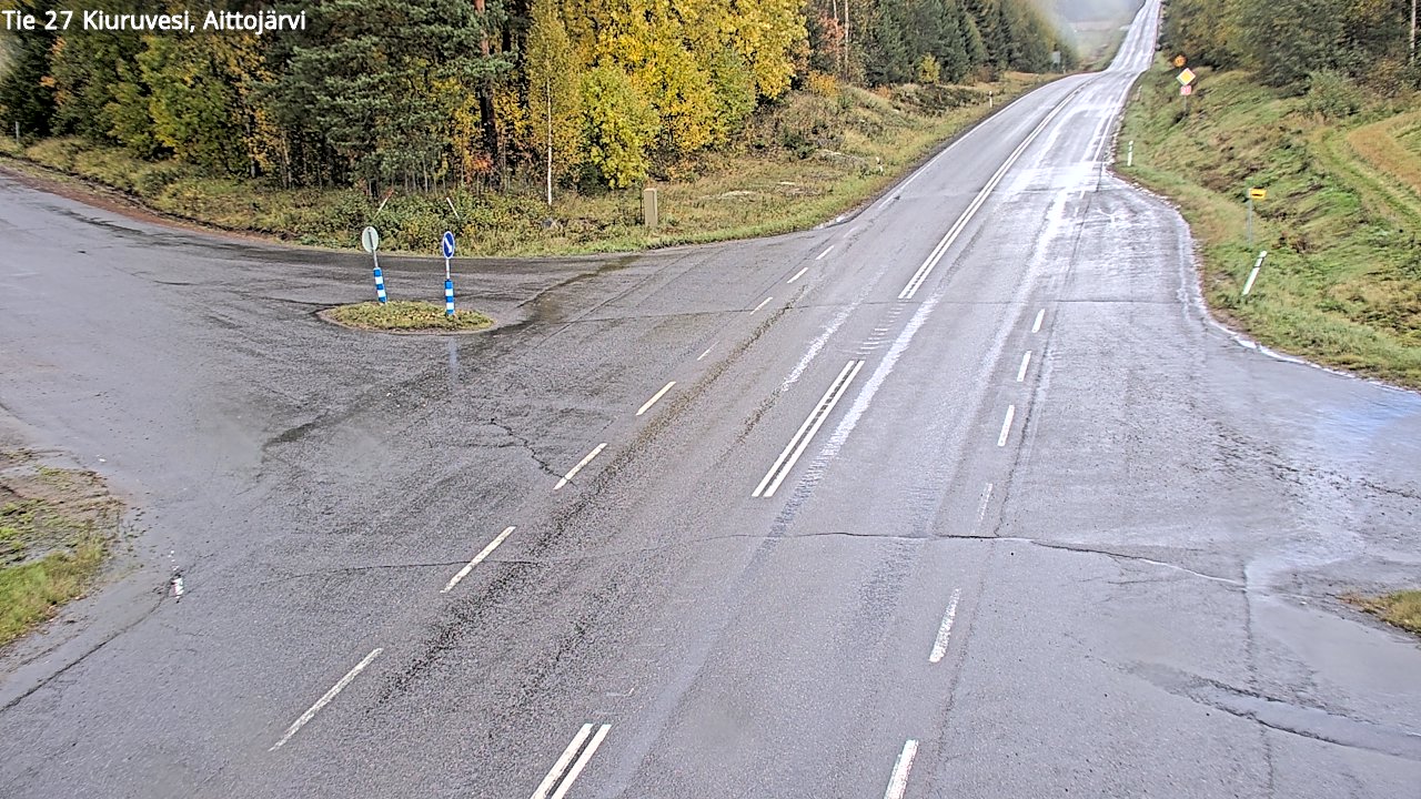 Kelikamerat Kuva Tie 27 Kiuruvesi, Aittojärvi, Kiuruvesi, Pohjois-Savo