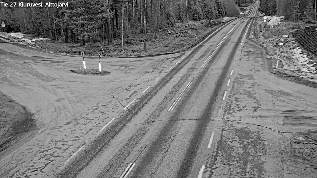 Kelikamerat Kuva Tie 27 Kiuruvesi, Aittojärvi, Kiuruvesi, Pohjois-Savo