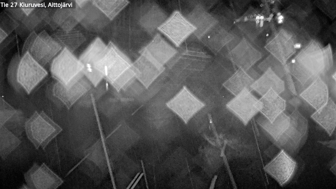 Weather Camera Image Väg 27 Kiuruvesi, Aittojärvi, Kiuruvesi, Pohjois-Savo