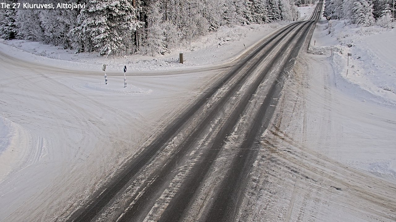 Kelikamerat Kuva Tie 27 Kiuruvesi, Aittojärvi, Kiuruvesi, Pohjois-Savo