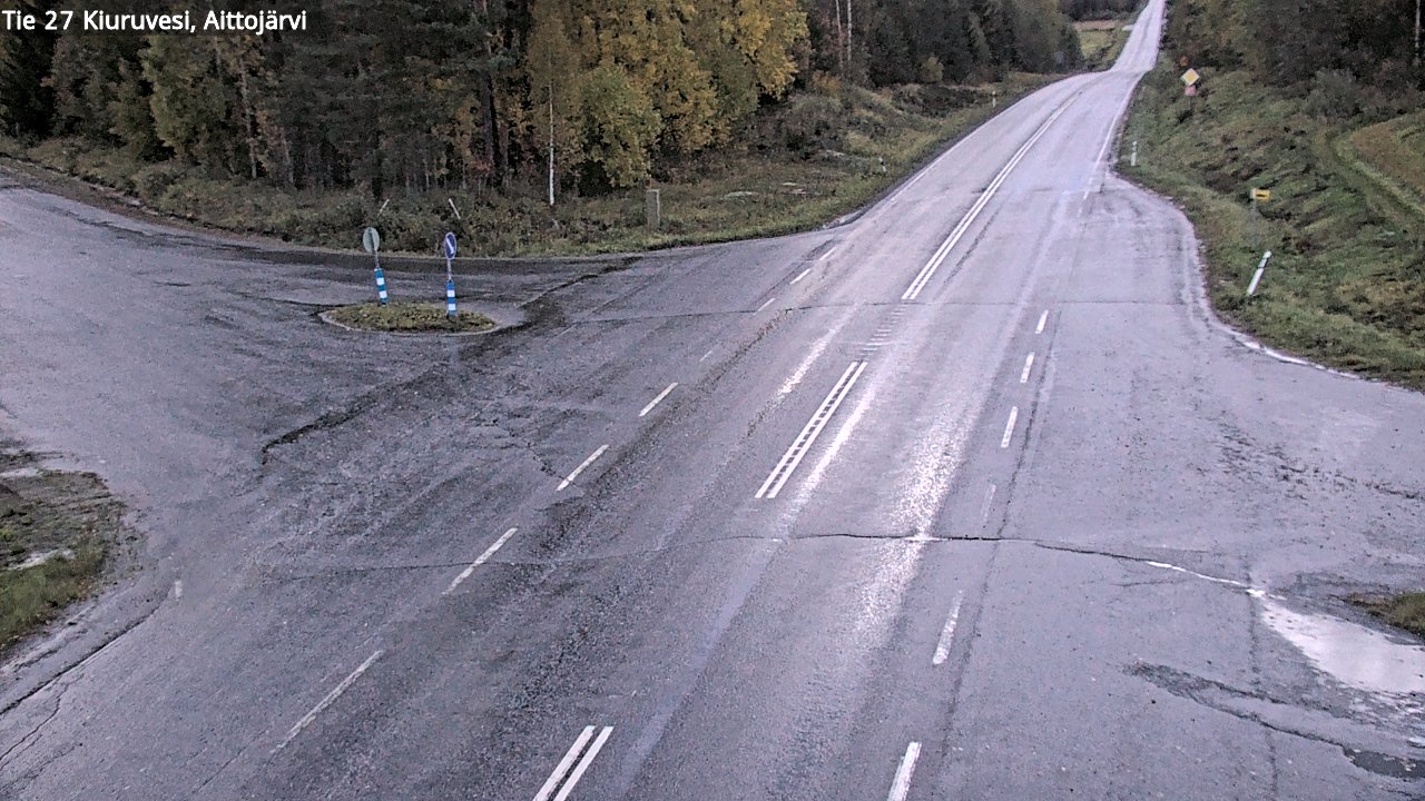 Kelikamerat Kuva Tie 27 Kiuruvesi, Aittojärvi, Kiuruvesi, Pohjois-Savo