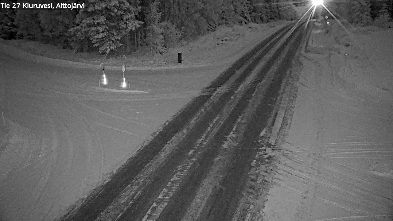 Kelikamerat Kuva Tie 27 Kiuruvesi, Aittojärvi, Kiuruvesi, Pohjois-Savo