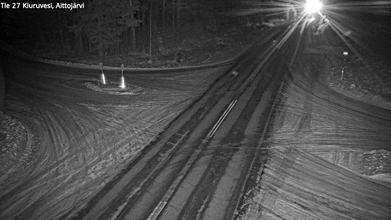 Kelikamerat Kuva Tie 27 Kiuruvesi, Aittojärvi, Kiuruvesi, Pohjois-Savo