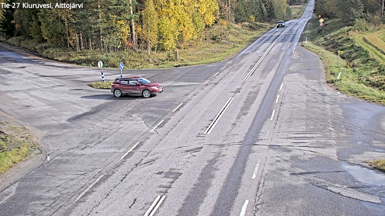 Kelikamerat Kuva Tie 27 Kiuruvesi, Aittojärvi, Kiuruvesi, Pohjois-Savo
