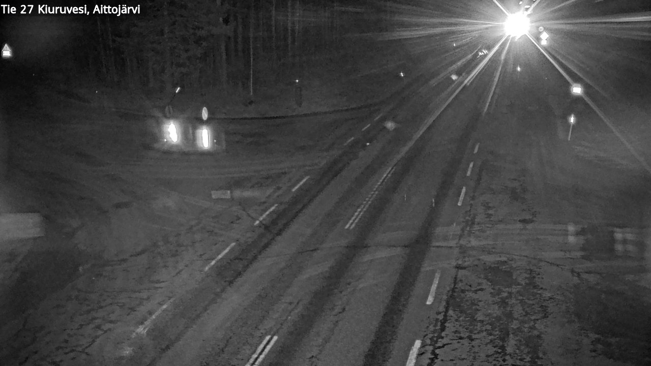 Kelikamerat Kuva Tie 27 Kiuruvesi, Aittojärvi, Kiuruvesi, Pohjois-Savo