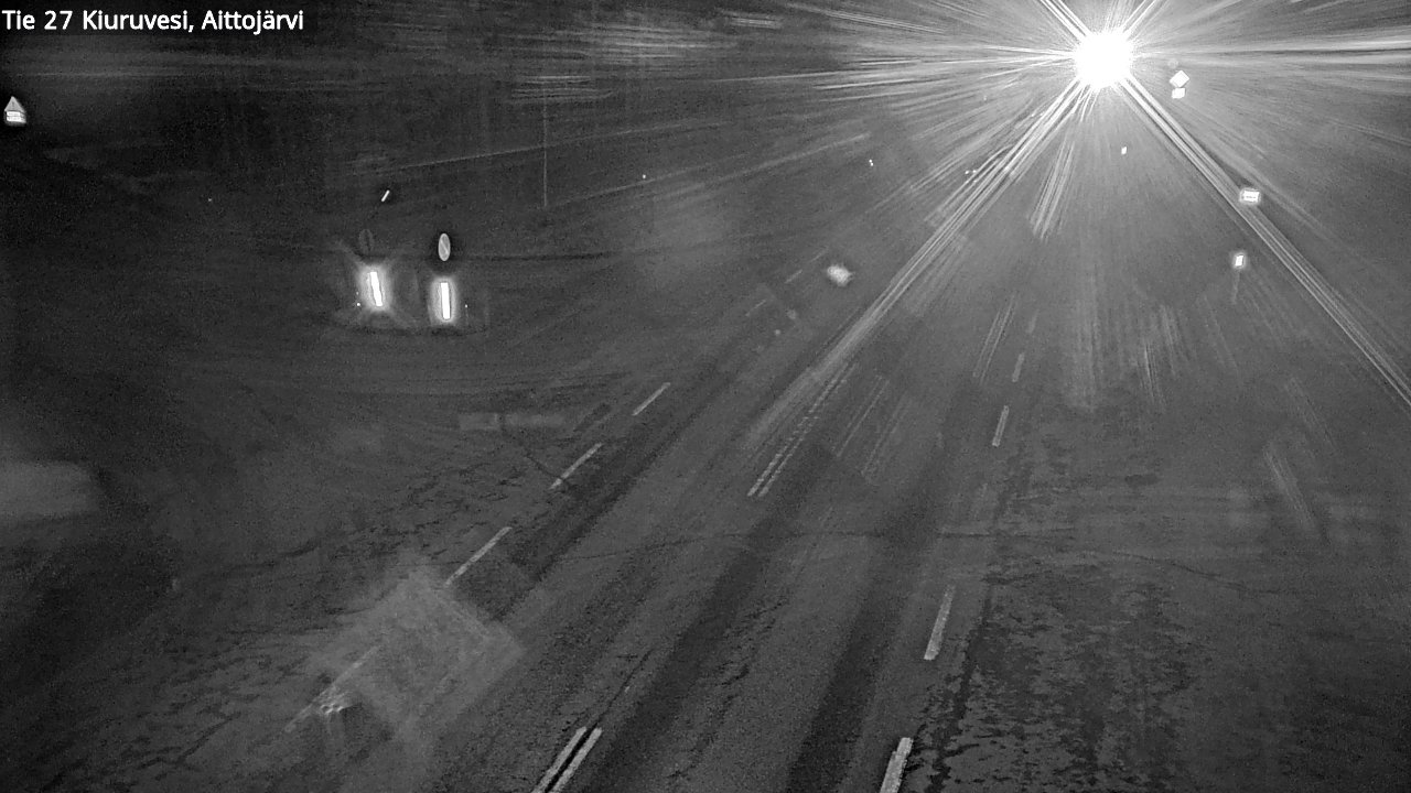 Kelikamerat Kuva Tie 27 Kiuruvesi, Aittojärvi, Kiuruvesi, Pohjois-Savo