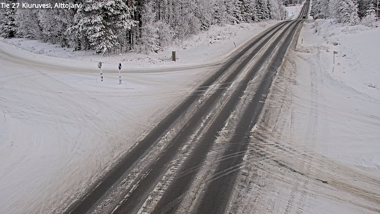 Kelikamerat Kuva Tie 27 Kiuruvesi, Aittojärvi, Kiuruvesi, Pohjois-Savo