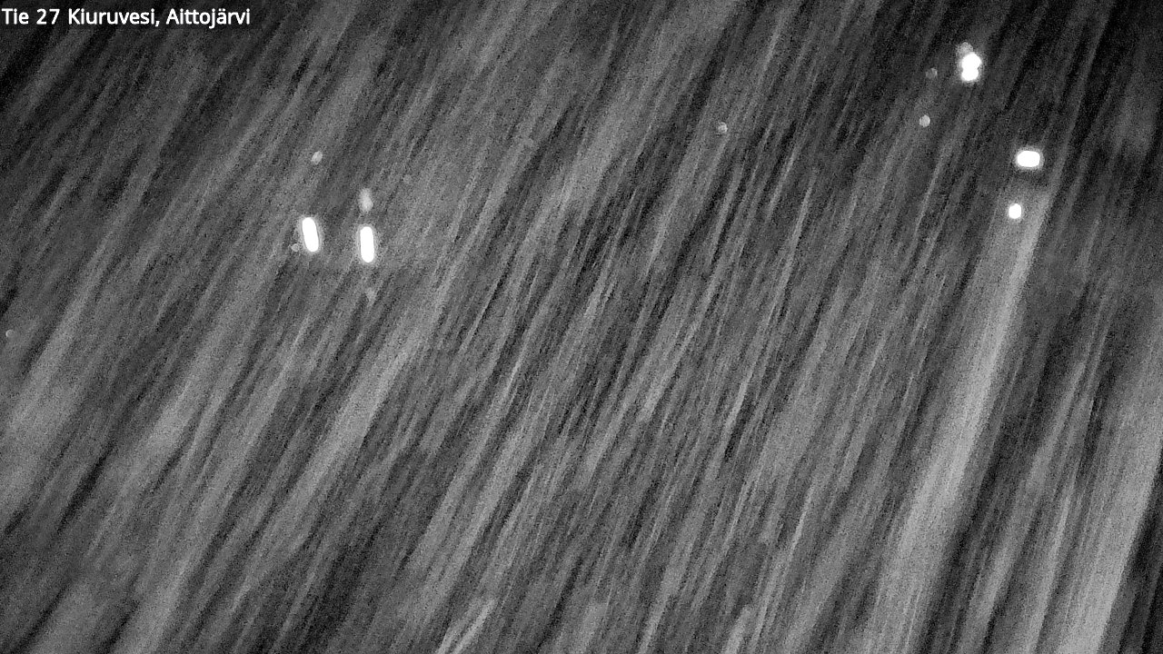 Weather Camera Image Road 27 Kiuruvesi, Aittojärvi, Kiuruvesi, Pohjois-Savo