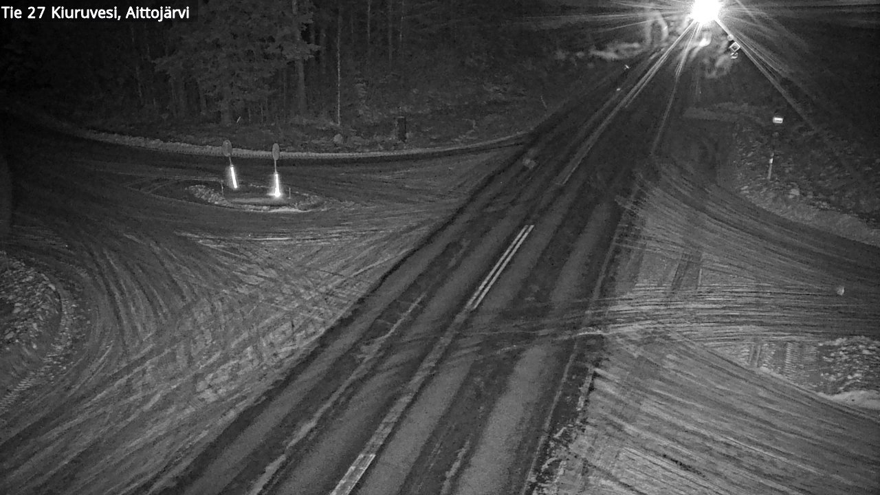 Kelikamerat Kuva Tie 27 Kiuruvesi, Aittojärvi, Kiuruvesi, Pohjois-Savo
