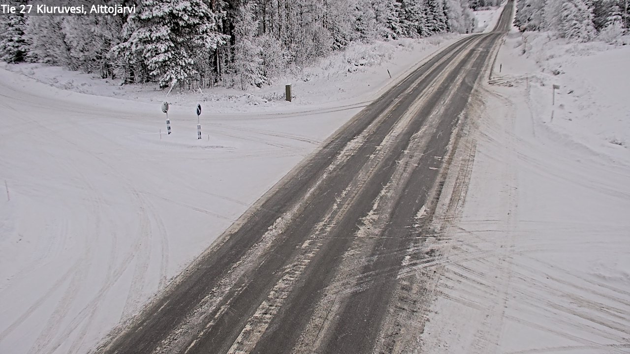 Kelikamerat Kuva Tie 27 Kiuruvesi, Aittojärvi, Kiuruvesi, Pohjois-Savo