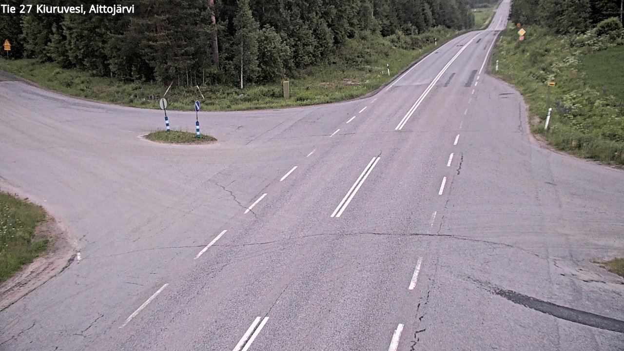Kelikamerat Kuva Tie 27 Kiuruvesi, Aittojärvi, Kiuruvesi, Pohjois-Savo