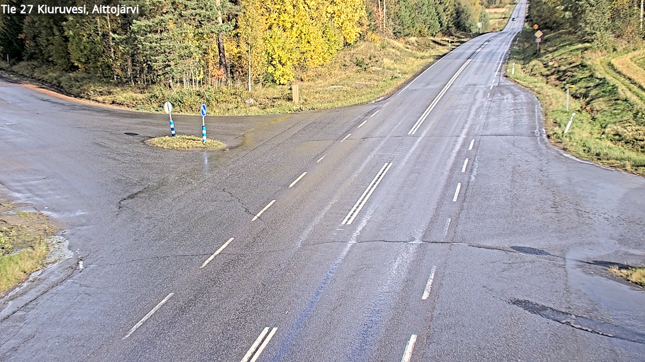 Kelikamerat Kuva Tie 27 Kiuruvesi, Aittojärvi, Kiuruvesi, Pohjois-Savo