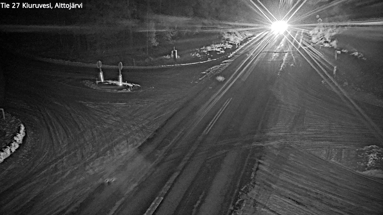 Kelikamerat Kuva Tie 27 Kiuruvesi, Aittojärvi, Kiuruvesi, Pohjois-Savo