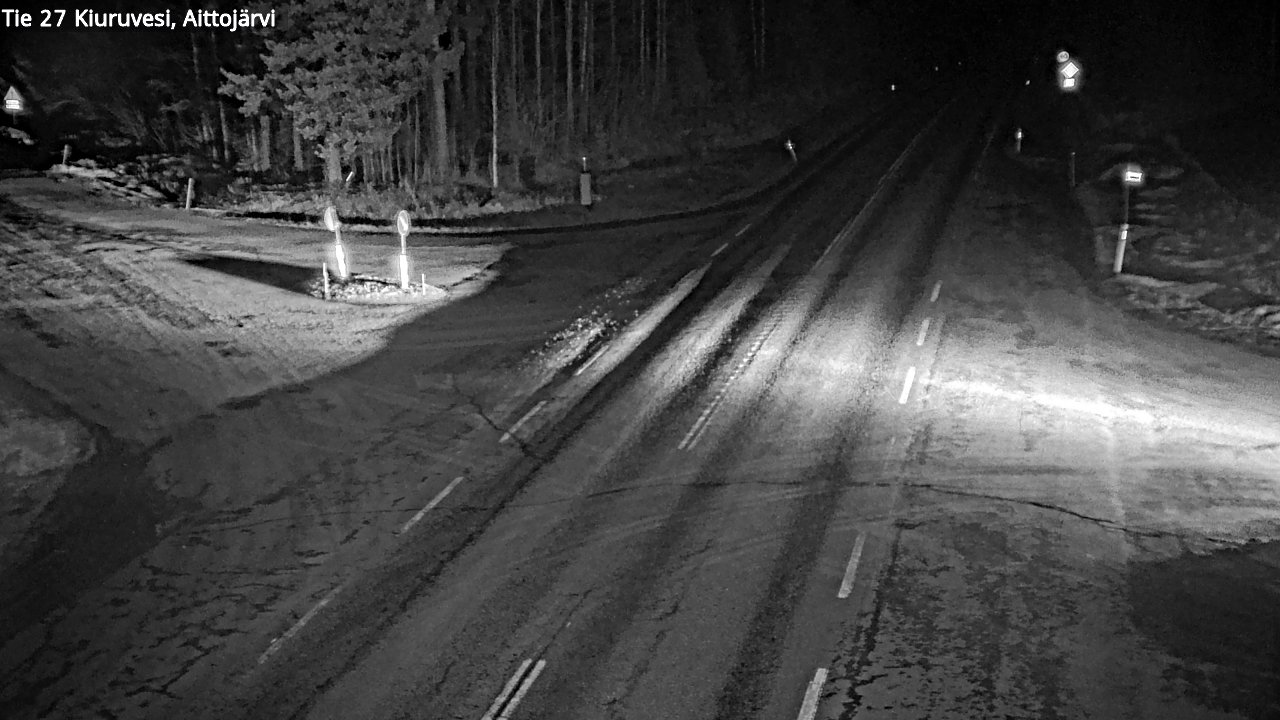 Kelikamerat Kuva Tie 27 Kiuruvesi, Aittojärvi, Kiuruvesi, Pohjois-Savo