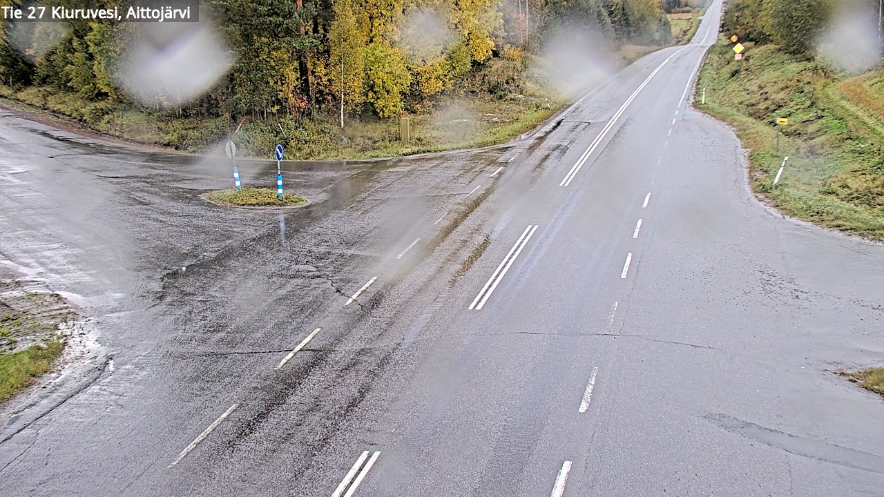 Kelikamerat Kuva Tie 27 Kiuruvesi, Aittojärvi, Kiuruvesi, Pohjois-Savo