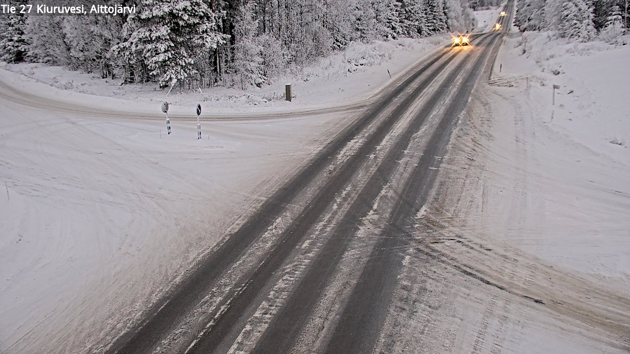 Kelikamerat Kuva Tie 27 Kiuruvesi, Aittojärvi, Kiuruvesi, Pohjois-Savo