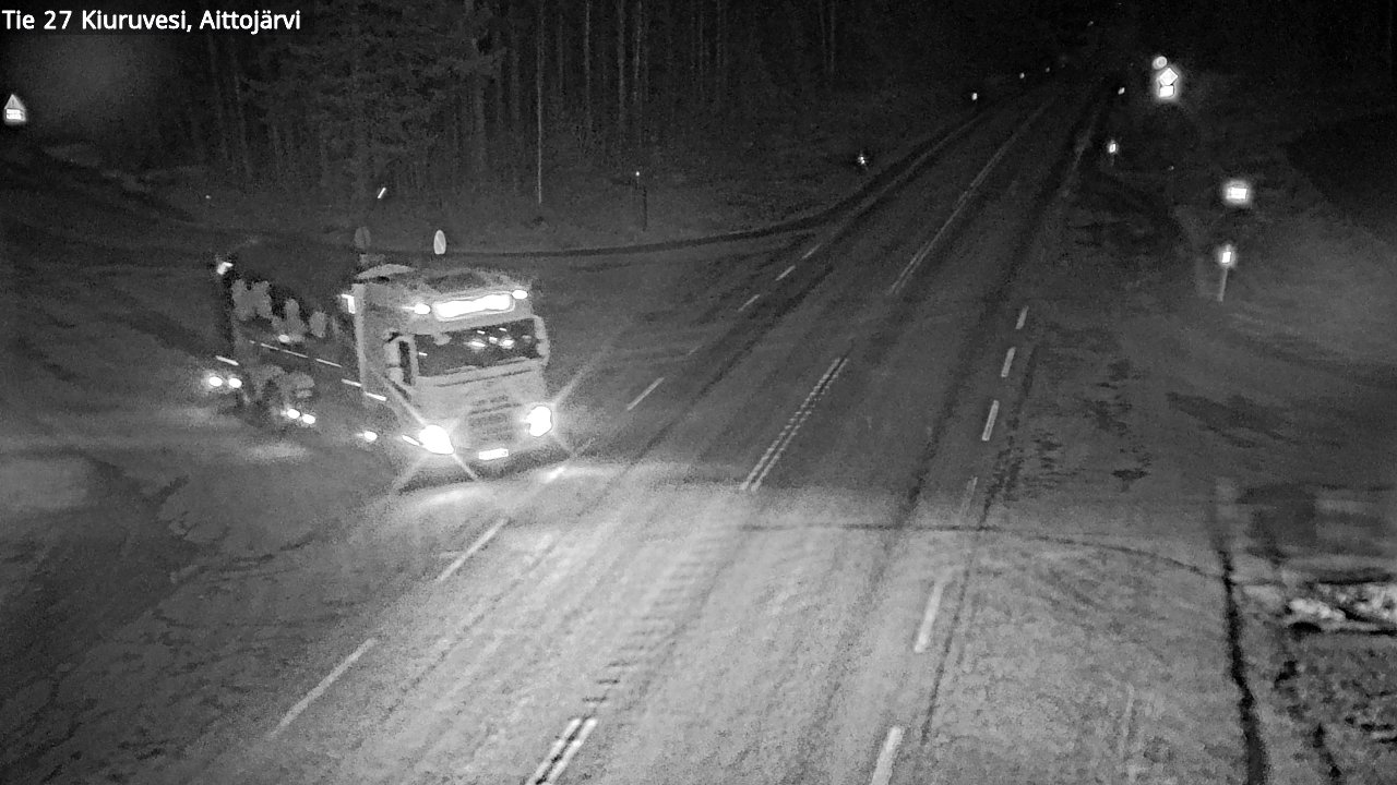 Kelikamerat Kuva Tie 27 Kiuruvesi, Aittojärvi, Kiuruvesi, Pohjois-Savo