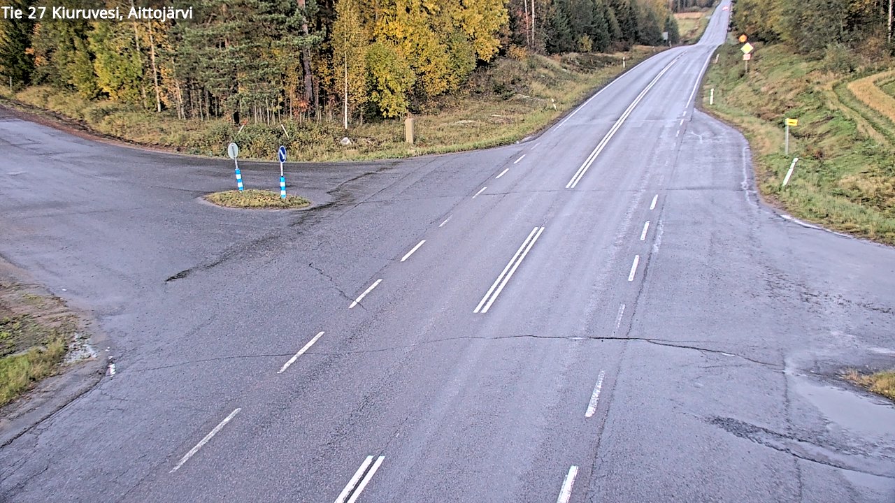 Kelikamerat Kuva Tie 27 Kiuruvesi, Aittojärvi, Kiuruvesi, Pohjois-Savo