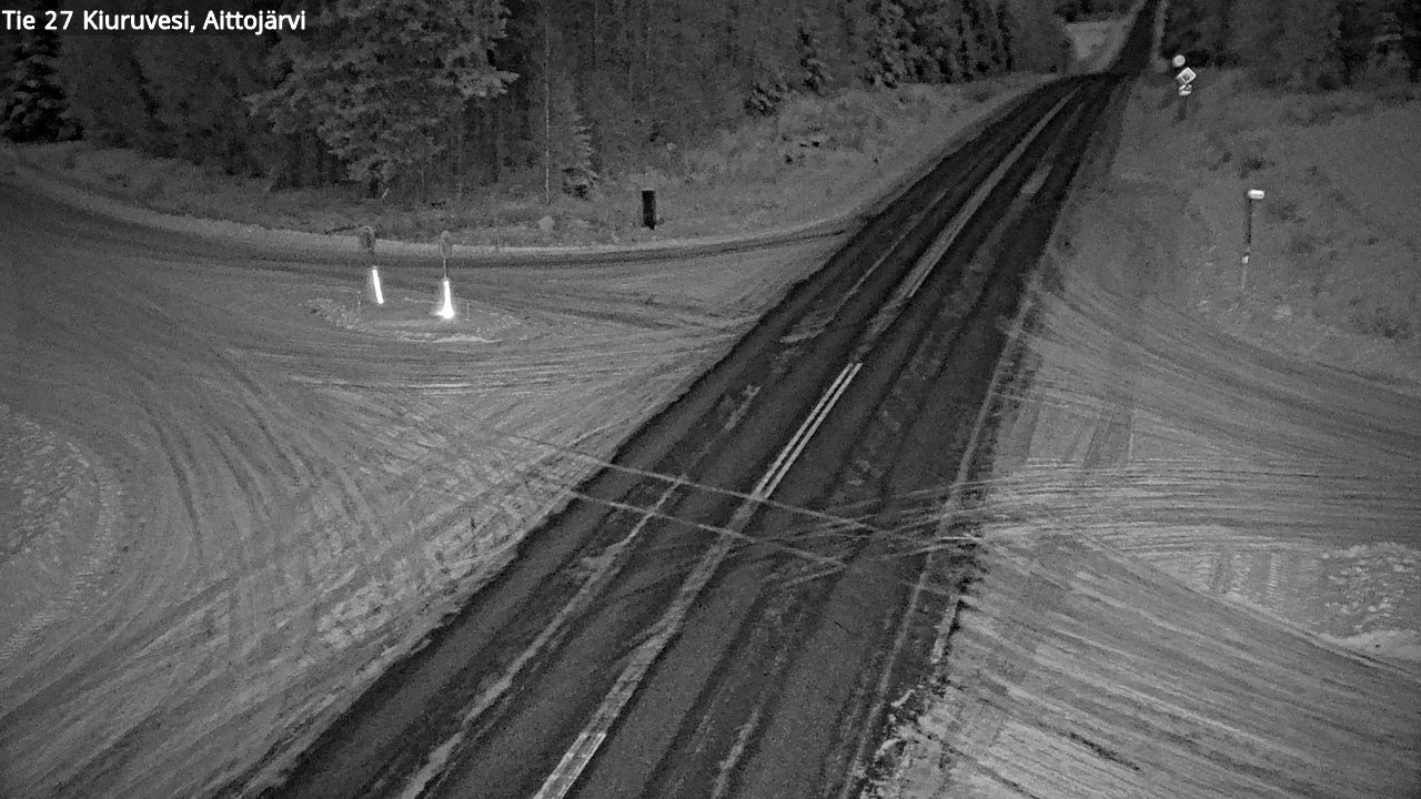 Kelikamerat Kuva Tie 27 Kiuruvesi, Aittojärvi, Kiuruvesi, Pohjois-Savo