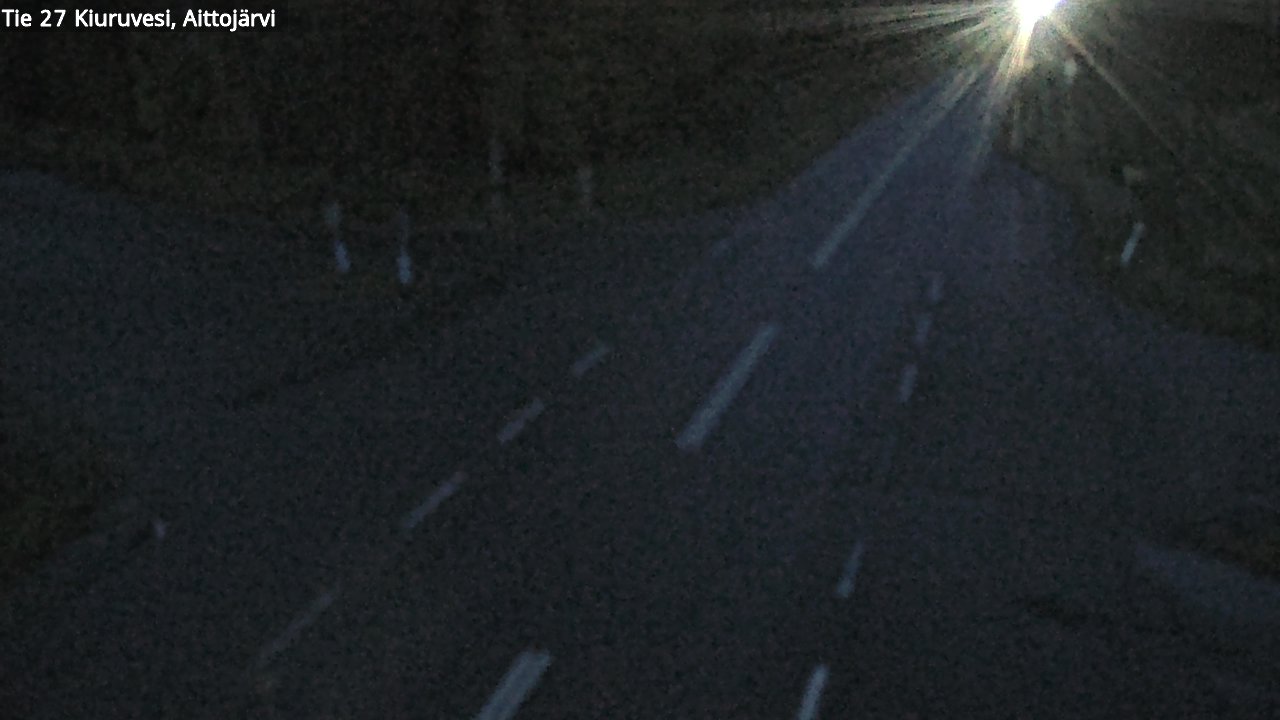 Kelikamerat Kuva Tie 27 Kiuruvesi, Aittojärvi, Kiuruvesi, Pohjois-Savo