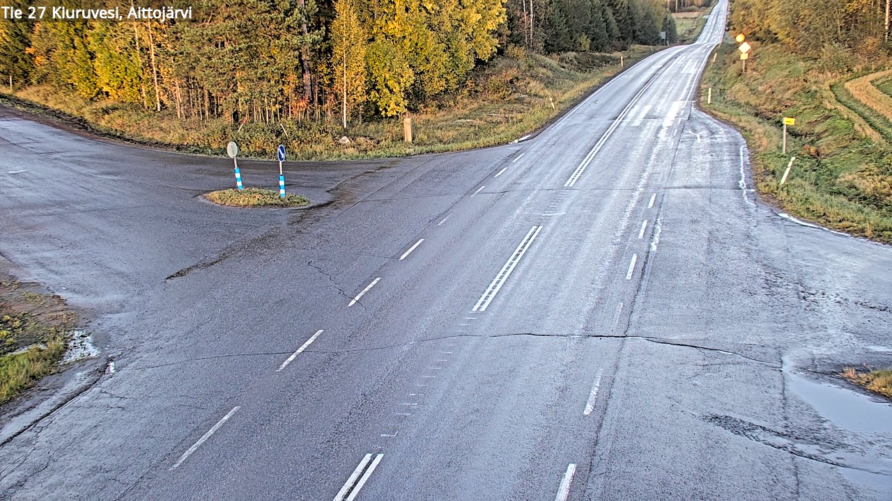 Kelikamerat Kuva Tie 27 Kiuruvesi, Aittojärvi, Kiuruvesi, Pohjois-Savo