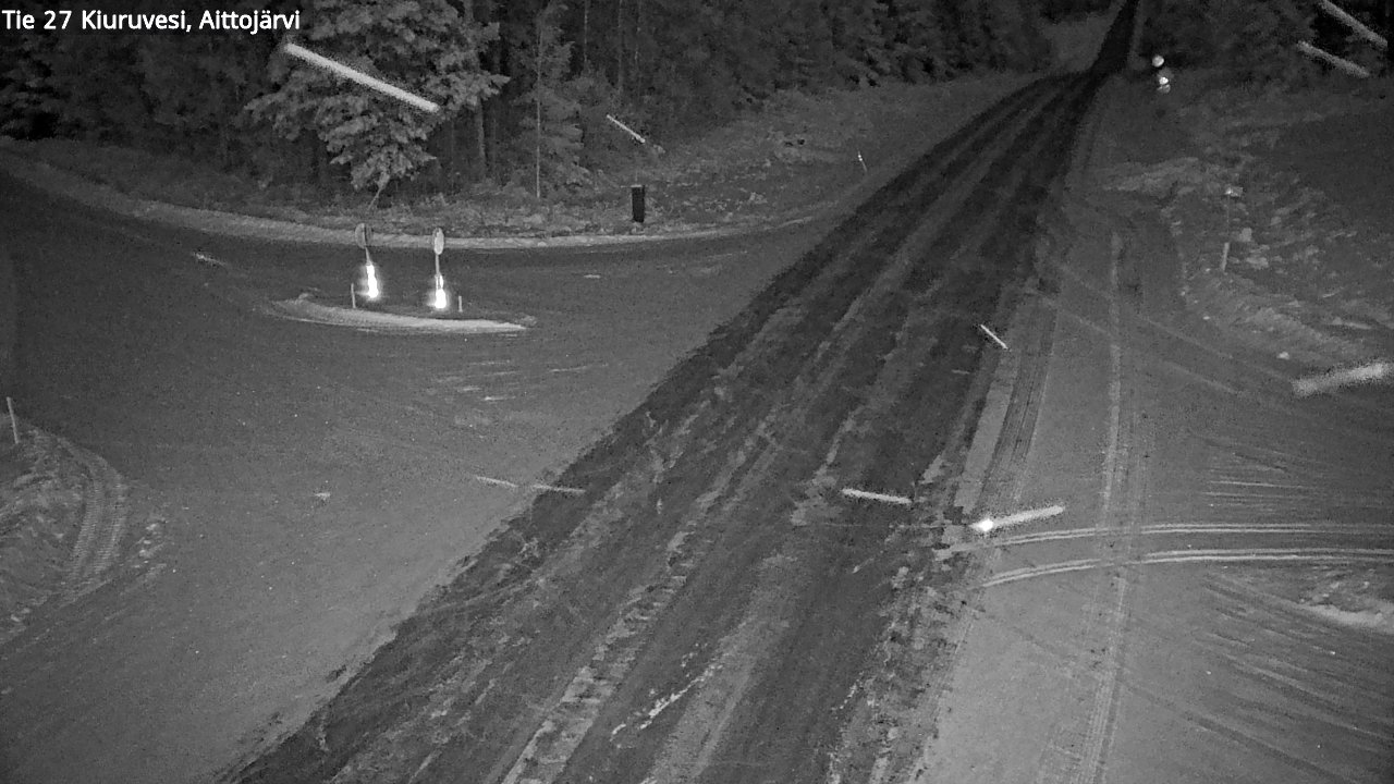 Kelikamerat Kuva Tie 27 Kiuruvesi, Aittojärvi, Kiuruvesi, Pohjois-Savo