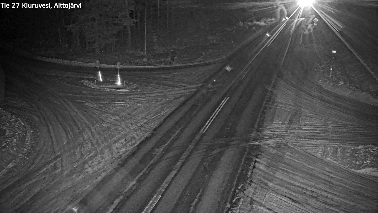 Kelikamerat Kuva Tie 27 Kiuruvesi, Aittojärvi, Kiuruvesi, Pohjois-Savo