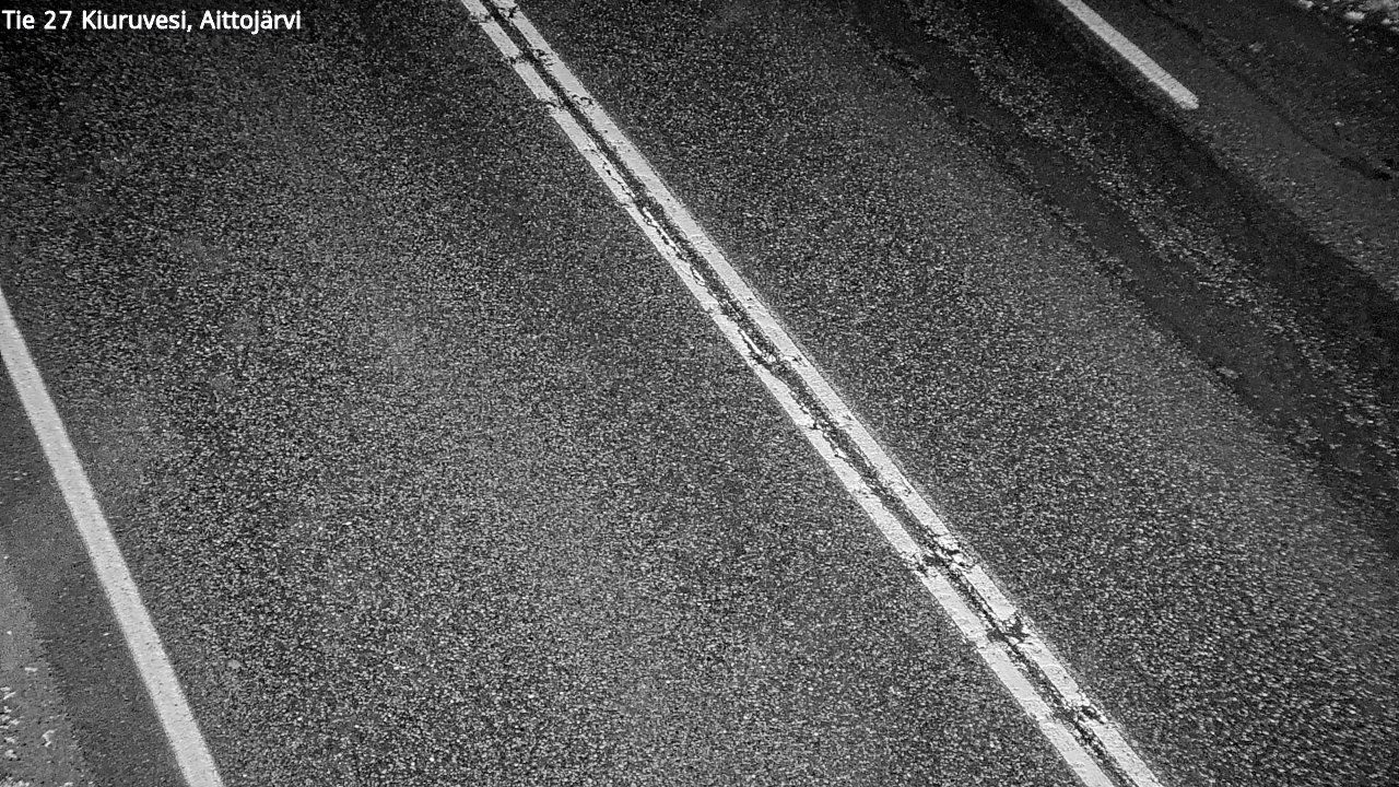 Weather Camera Image Road 27 Kiuruvesi, Aittojärvi, Kiuruvesi, Pohjois-Savo