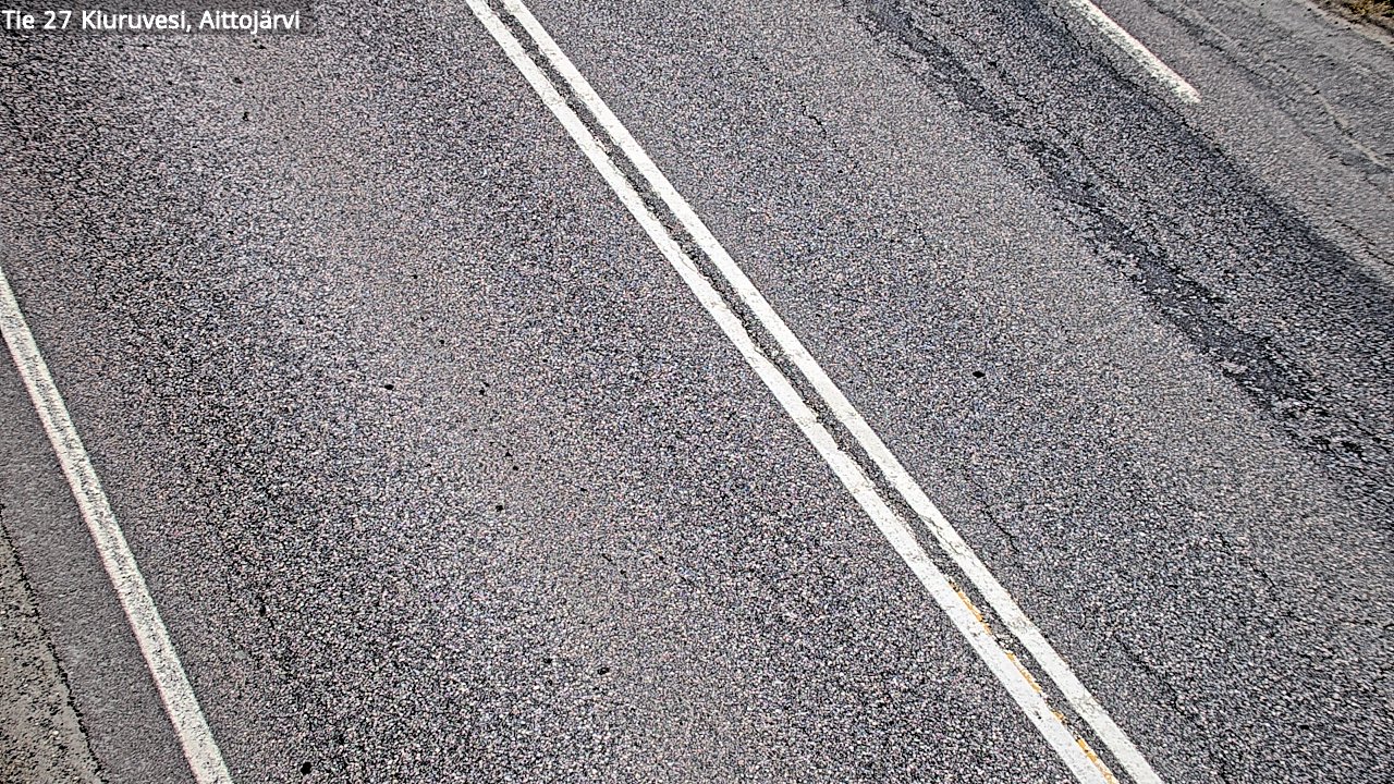 Weather Camera Image Road 27 Kiuruvesi, Aittojärvi, Kiuruvesi, Pohjois-Savo