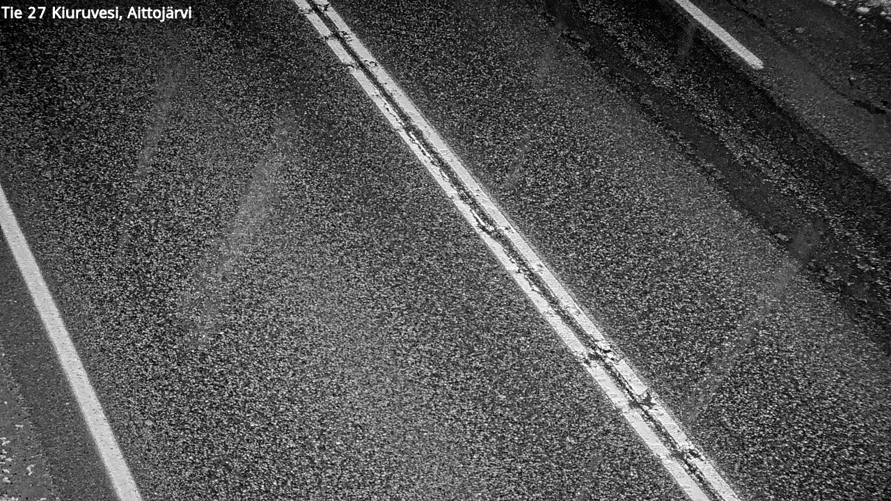 Weather Camera Image Road 27 Kiuruvesi, Aittojärvi, Kiuruvesi, Pohjois-Savo