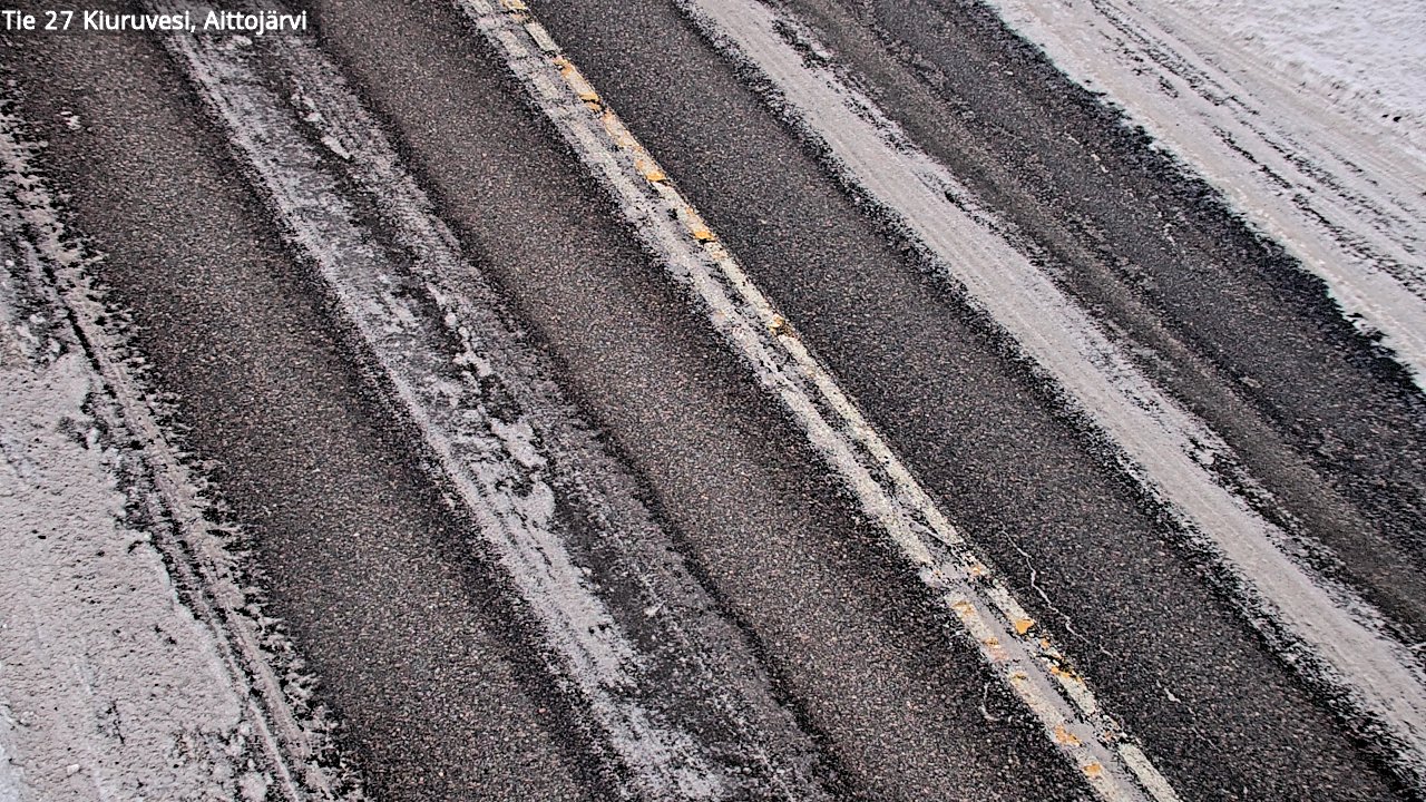 Kelikamerat Kuva Tie 27 Kiuruvesi, Aittojärvi, Kiuruvesi, Pohjois-Savo