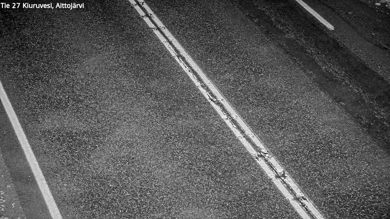 Weather Camera Image Road 27 Kiuruvesi, Aittojärvi, Kiuruvesi, Pohjois-Savo