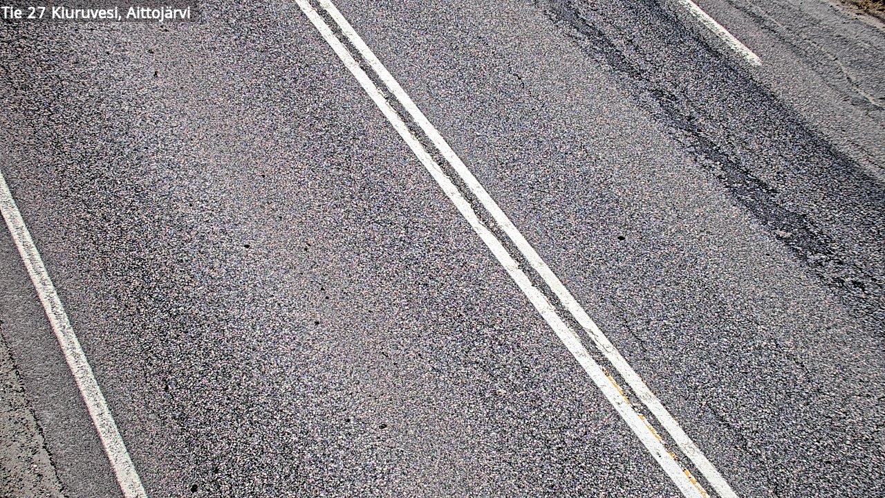 Weather Camera Image Road 27 Kiuruvesi, Aittojärvi, Kiuruvesi, Pohjois-Savo
