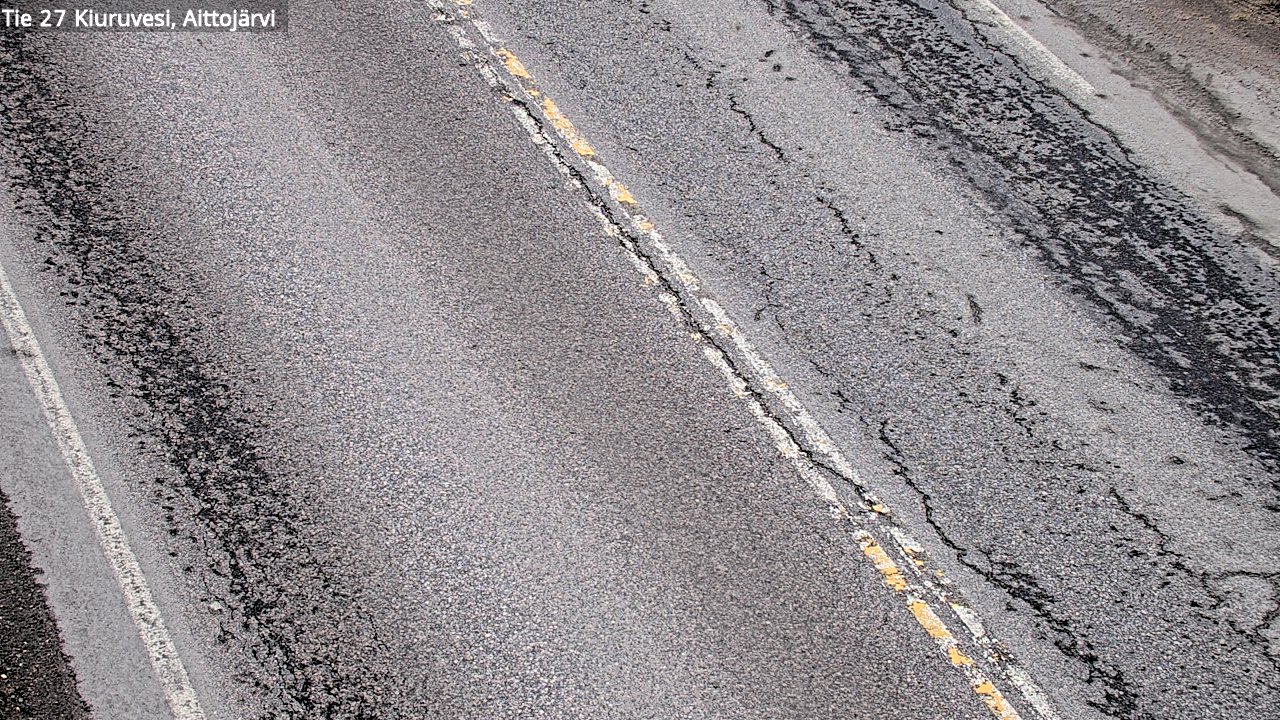 Weather Camera Image Road 27 Kiuruvesi, Aittojärvi, Kiuruvesi, Pohjois-Savo