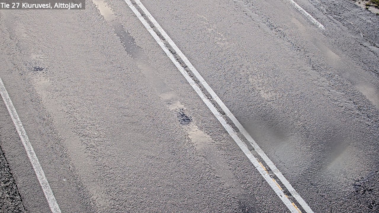 Kelikamerat Kuva Tie 27 Kiuruvesi, Aittojärvi, Kiuruvesi, Pohjois-Savo