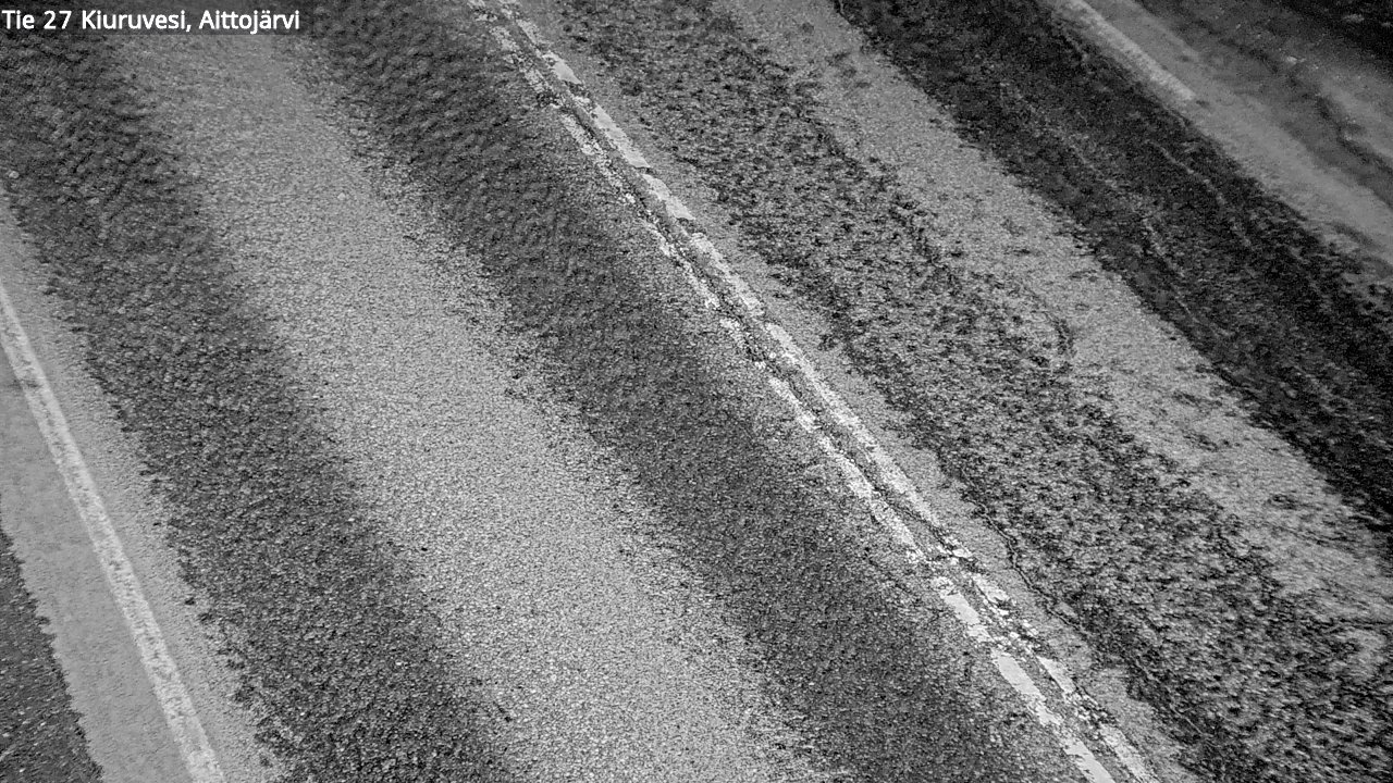 Weather Camera Image Road 27 Kiuruvesi, Aittojärvi, Kiuruvesi, Pohjois-Savo