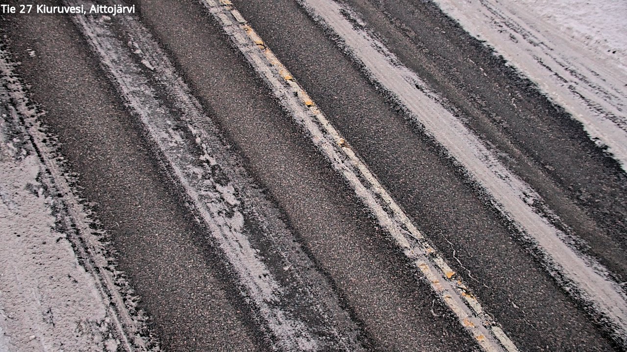 Kelikamerat Kuva Tie 27 Kiuruvesi, Aittojärvi, Kiuruvesi, Pohjois-Savo