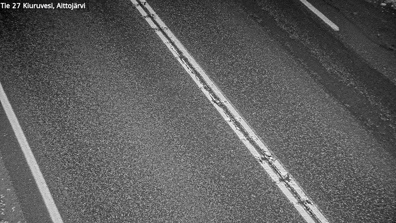 Weather Camera Image Road 27 Kiuruvesi, Aittojärvi, Kiuruvesi, Pohjois-Savo
