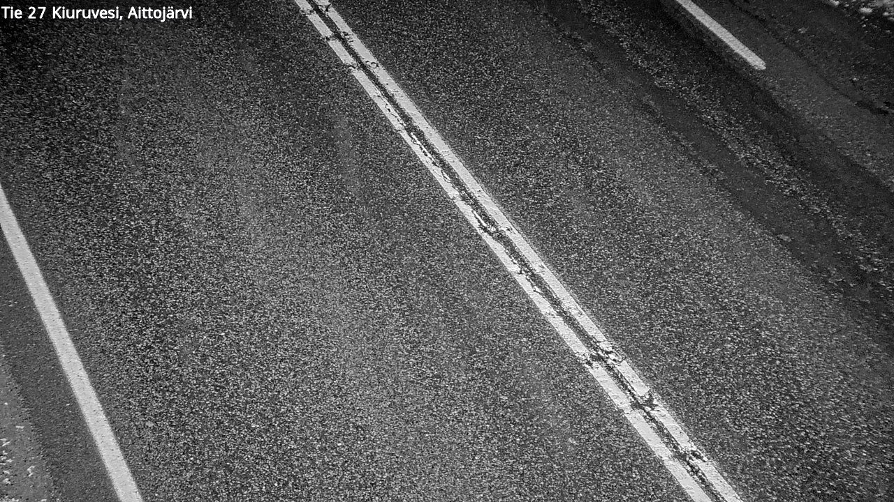 Weather Camera Image Road 27 Kiuruvesi, Aittojärvi, Kiuruvesi, Pohjois-Savo