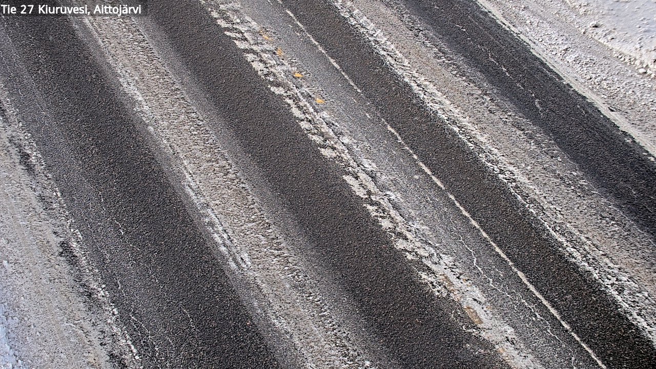 Kelikamerat Kuva Tie 27 Kiuruvesi, Aittojärvi, Kiuruvesi, Pohjois-Savo