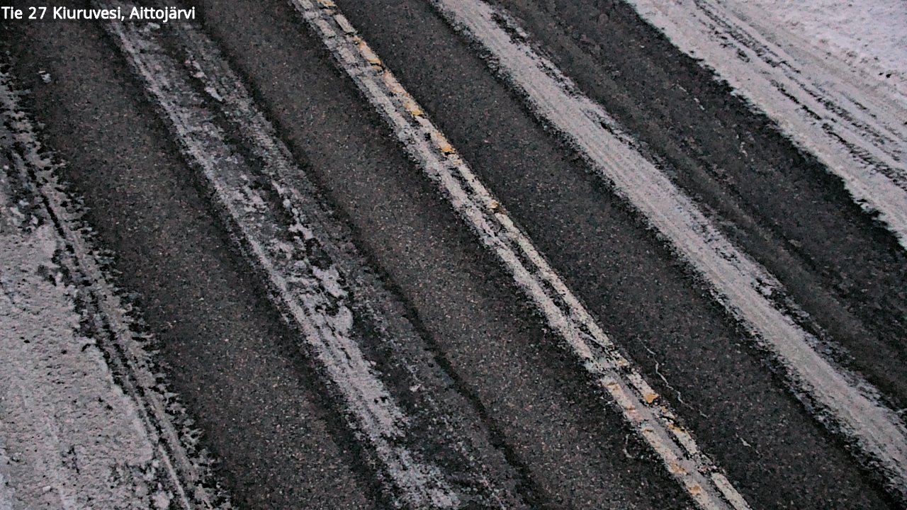 Kelikamerat Kuva Tie 27 Kiuruvesi, Aittojärvi, Kiuruvesi, Pohjois-Savo