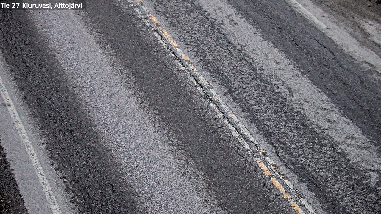 Weather Camera Image Road 27 Kiuruvesi, Aittojärvi, Kiuruvesi, Pohjois-Savo