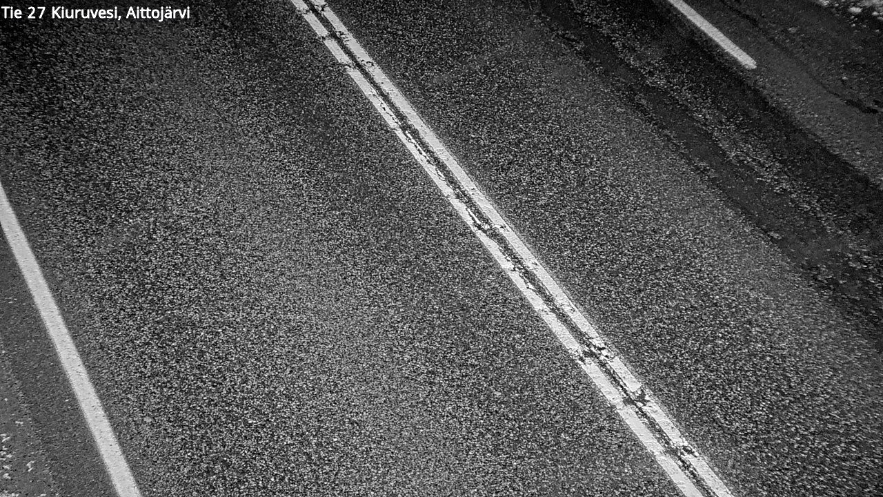 Weather Camera Image Road 27 Kiuruvesi, Aittojärvi, Kiuruvesi, Pohjois-Savo