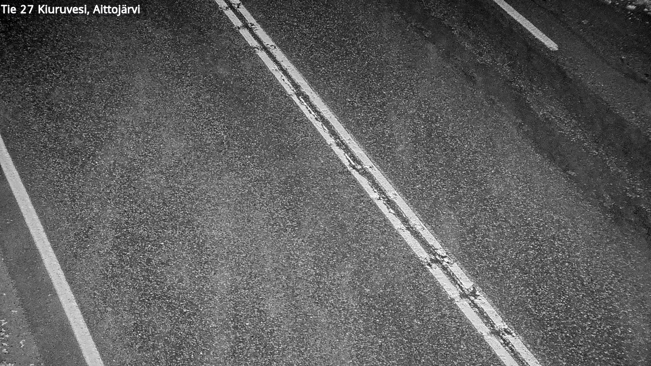 Weather Camera Image Road 27 Kiuruvesi, Aittojärvi, Kiuruvesi, Pohjois-Savo